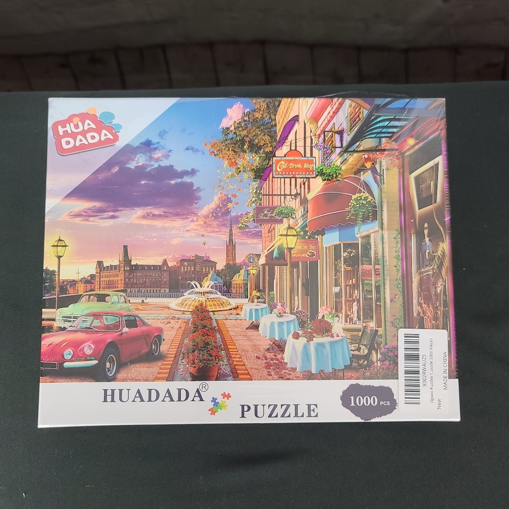 HUADADA PUZZLE  Street Cafe 1000 PCS